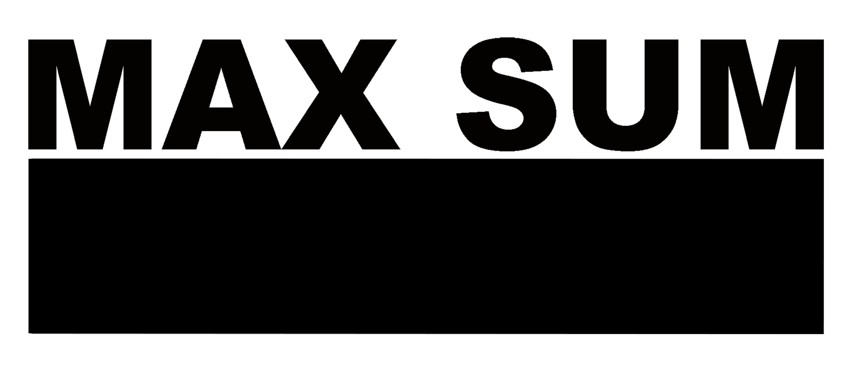 MAX SUM